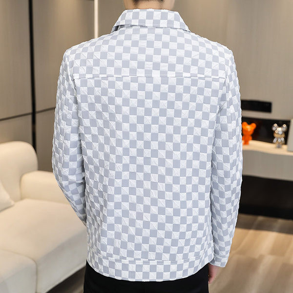 Geaca de barbati model nou cu nasturi