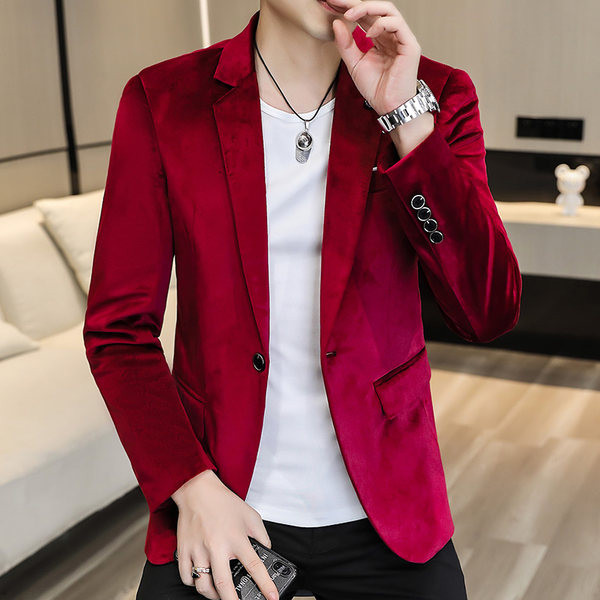 Jachetă din catifea pentru bărbați