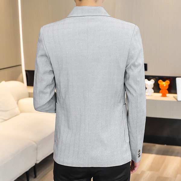 Jachetă pentru bărbați de culoare deschisă și închisă