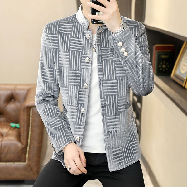 Geaca eleganta pentru barbati cu nasturi