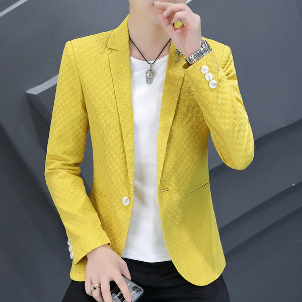 Jachetă slim fit, culoare uni, cu nasturi, pentru bărbați