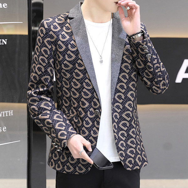 Jachetă cu model pentru bărbați