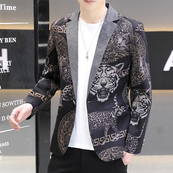 Jachetă cu model pentru bărbați
