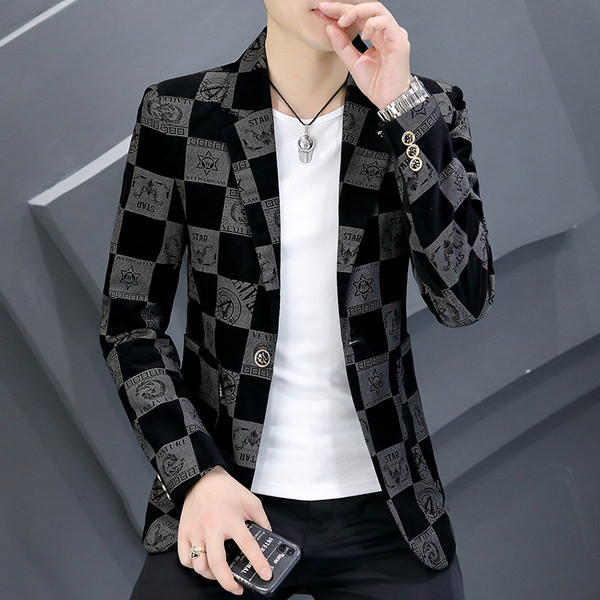 Muški karirani sako - pripijeni model