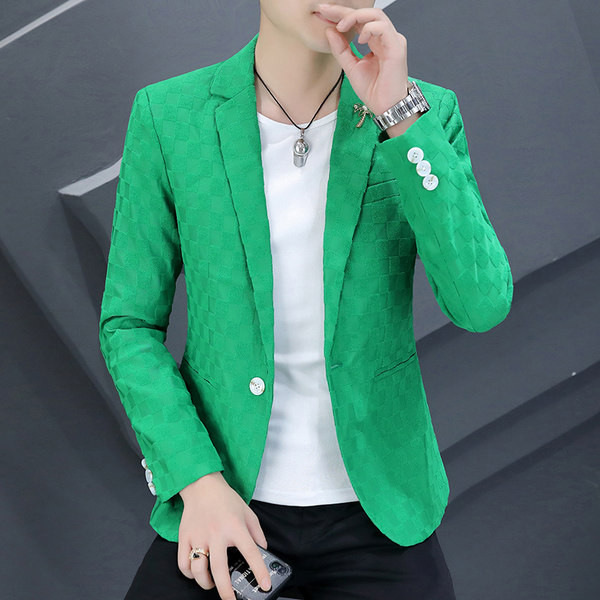 Jachetă casual cu mânecă lungă, cu nasturi, pentru bărbați