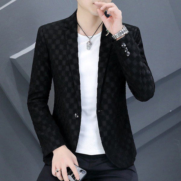 Jachetă casual cu mânecă lungă, cu nasturi, pentru bărbați