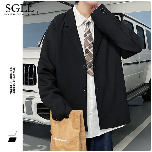 Jachetă sport casual lată cu nasturi