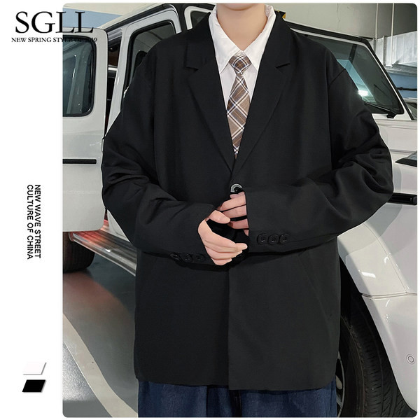 Jachetă sport casual lată cu nasturi