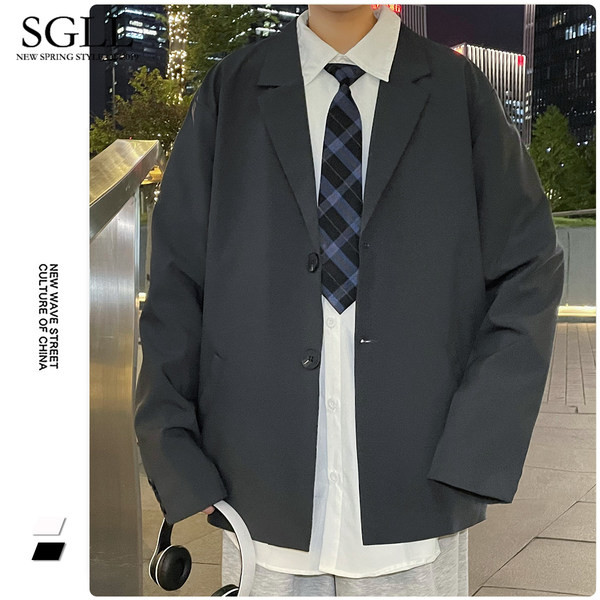 Jachetă sport casual lată cu nasturi