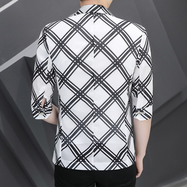 Geaca de barbati model nou cu maneca 3/4 si buzunar interior