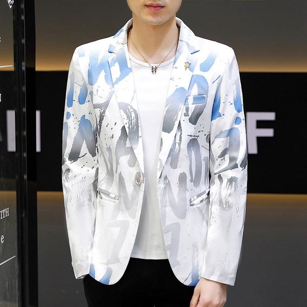 Geaca de primavara-toamna model montata cu imprimeu colorat