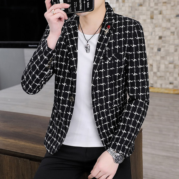 Jachetă casual pentru bărbați, cu mânecă lungă