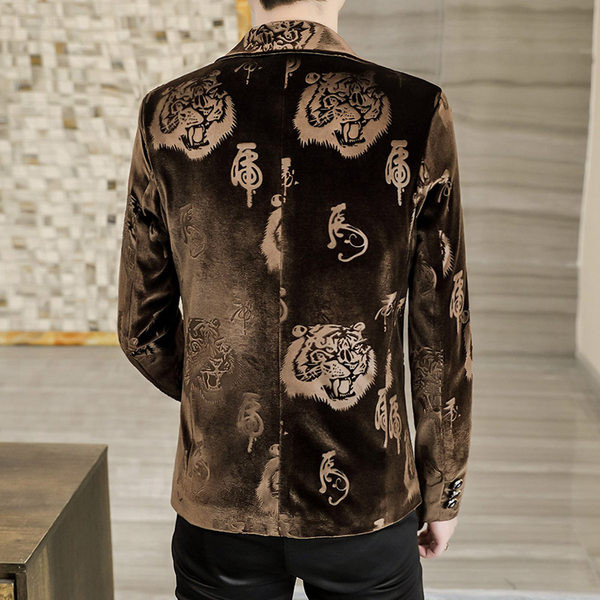 Geaca barbati cu imprimeu animal