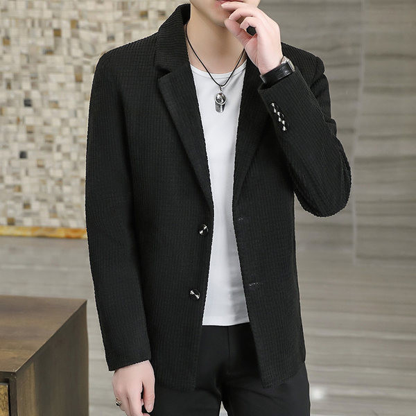 Jachetă cu mânecă lungă de toamnă pentru bărbați