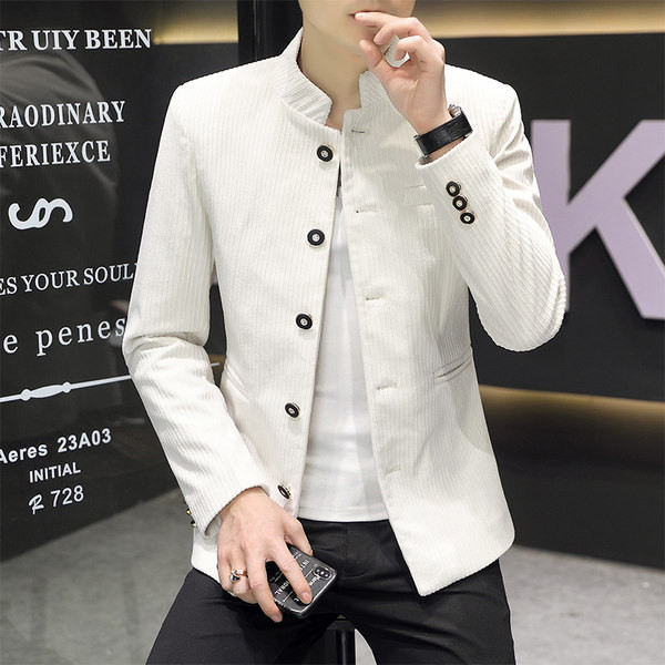 Geaca casual barbatesc cu buzunar si nasturi