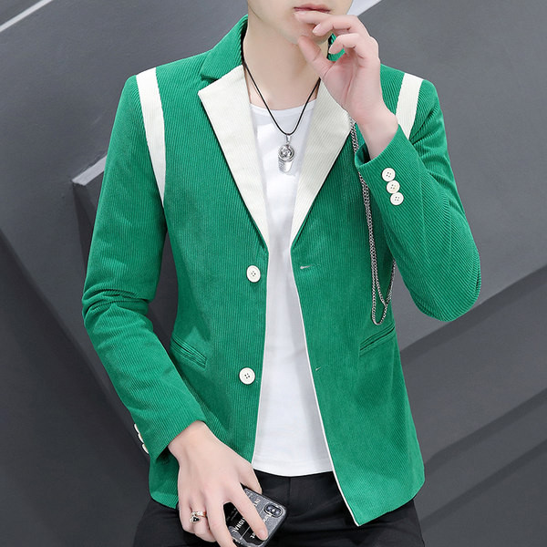 Jachetă casual cu nasturi de toamnă