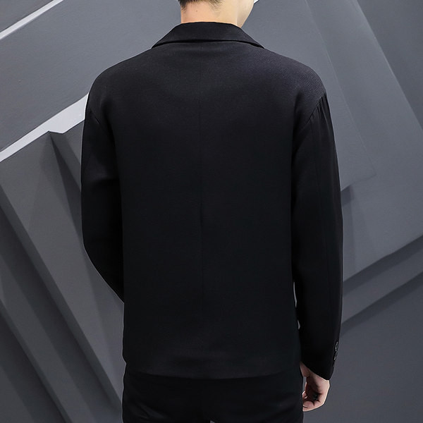 Jachetă casual de primăvară cu decolteu în V pentru bărbați