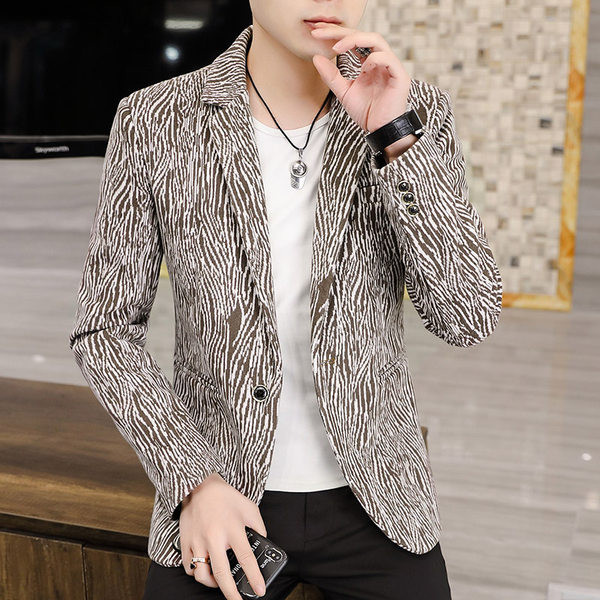 Jachetă bărbătească elegantă cu model