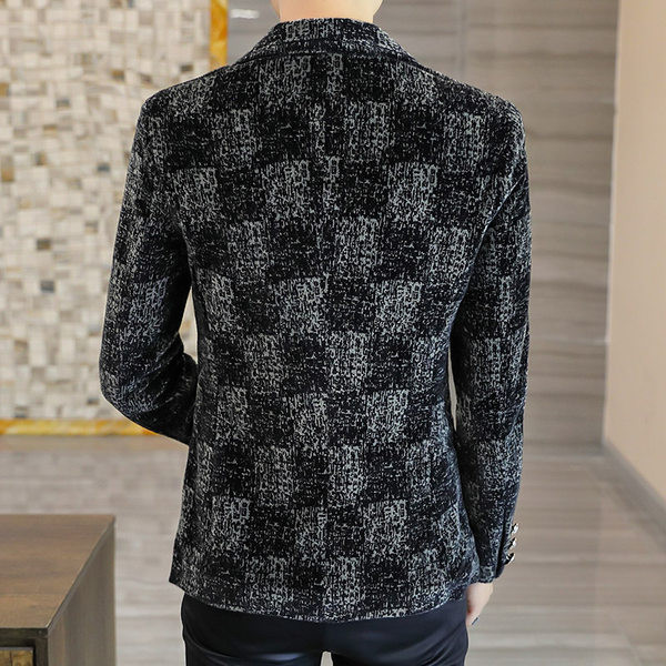 Geaca de barbati model nou cu buzunar si nasturi