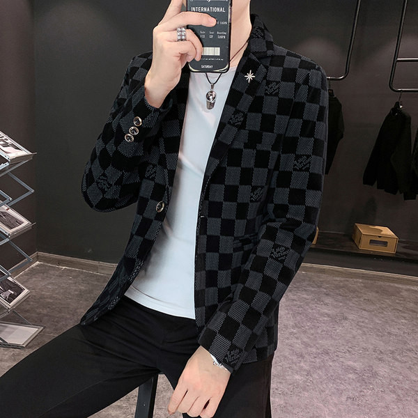 Geaca eleganta pentru barbati cu nasturi si buzunar