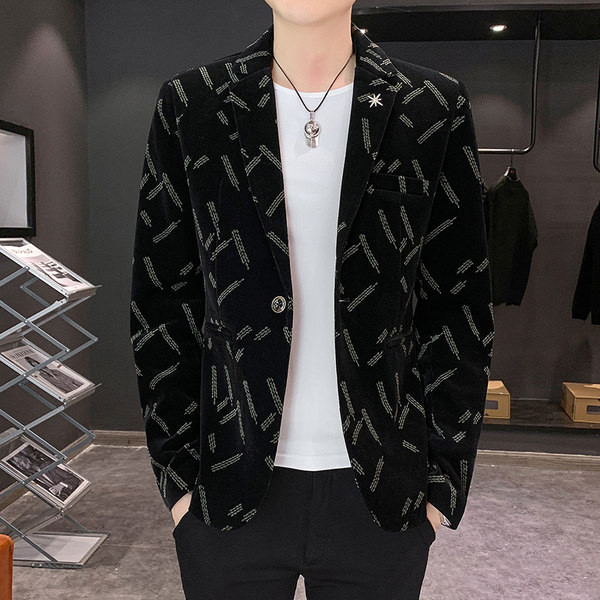 Geaca eleganta pentru barbati cu nasturi si buzunar