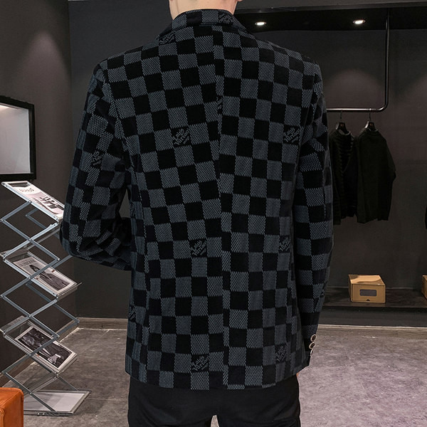 Geaca eleganta pentru barbati cu nasturi si buzunar