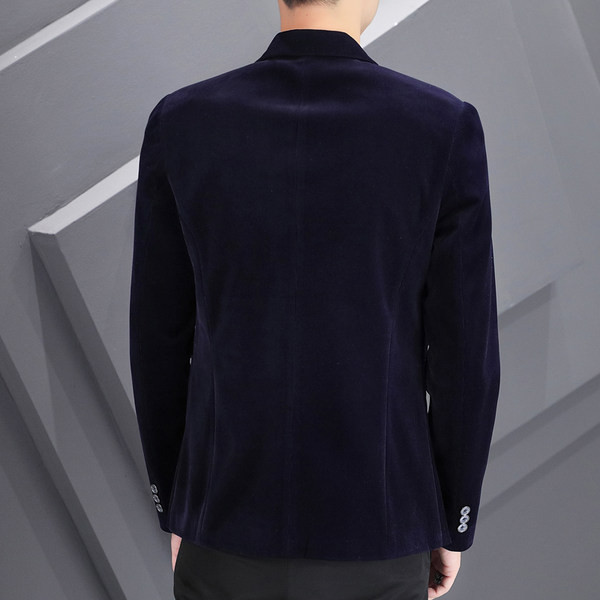 Jachetă bărbătească elegantă, cu buzunar și nasturi