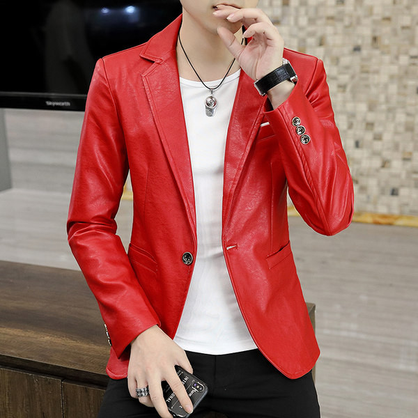 Geacă din piele ecologică pentru bărbați