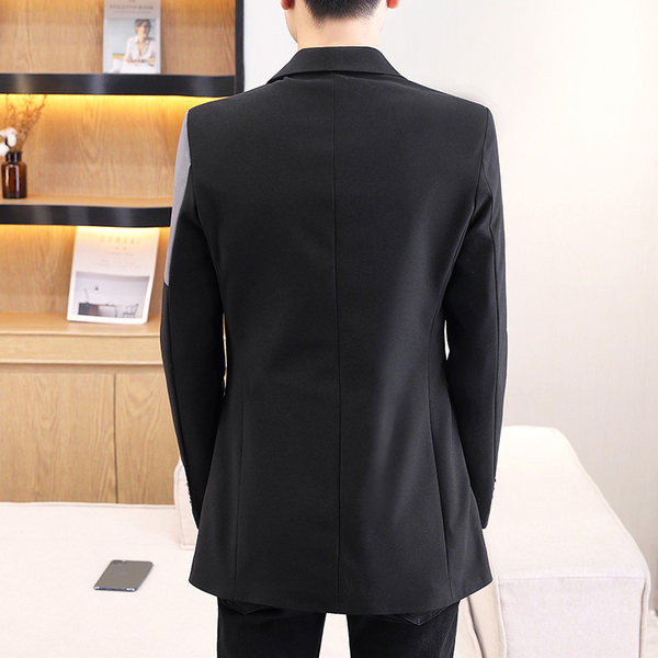 Geaca barbati slim fit cu nasture - model alungit