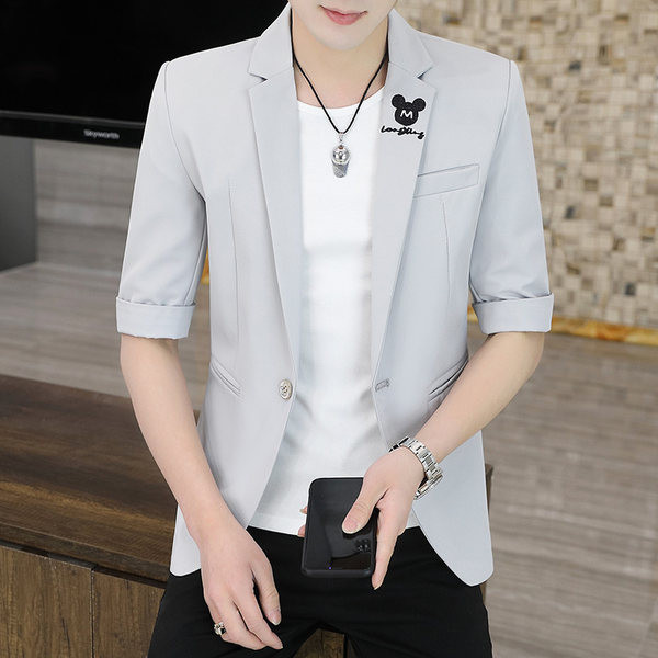 Jachetă bărbătească la modă cu buzunar