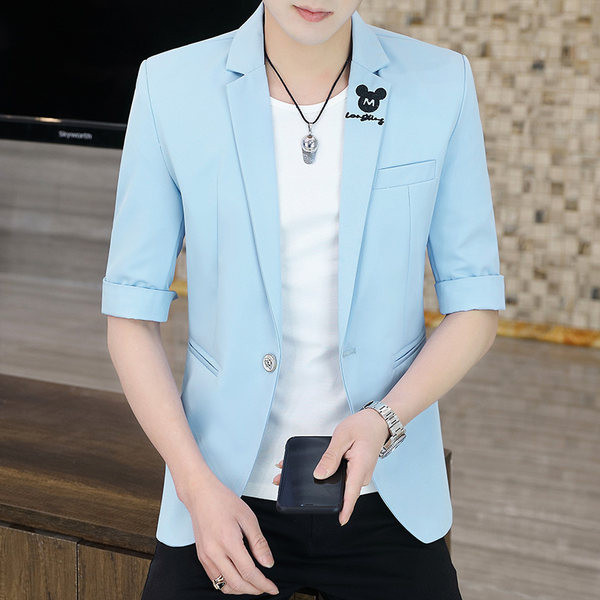 Jachetă bărbătească la modă cu buzunar