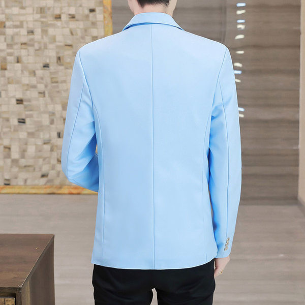 Sacou elegant pentru barbati cu motiv alb