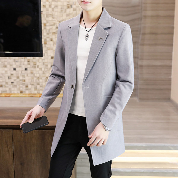 Geaca eleganta pentru barbati - lungime medie