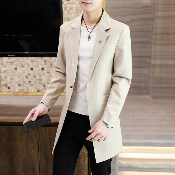 Geaca eleganta pentru barbati - lungime medie