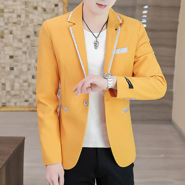 Jacheta pentru barbati cu detalii argintii