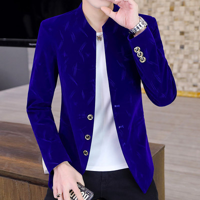 Őszi Corduroy Slim Fit dzseki férfiaknak