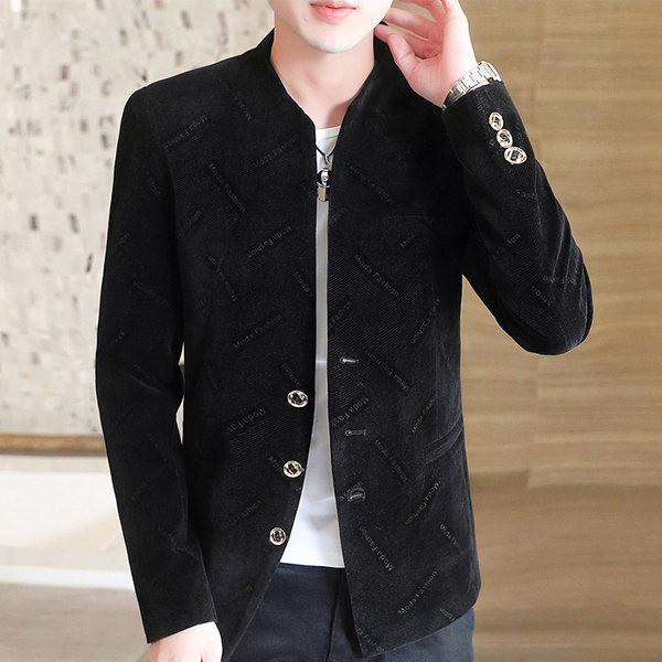 Jachetă Slim Fit De Toamnă Pentru Bărbați