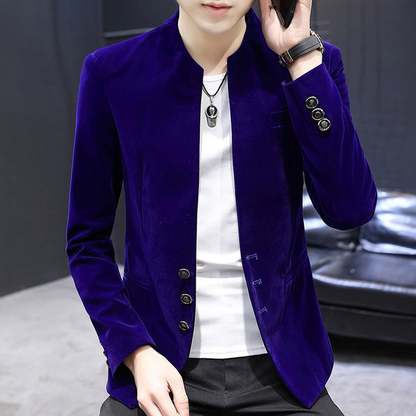 Jacheta casual barbatesc cu nasturi