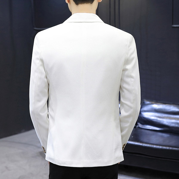 Jachetă formală pentru bărbați în patru culori cu litere