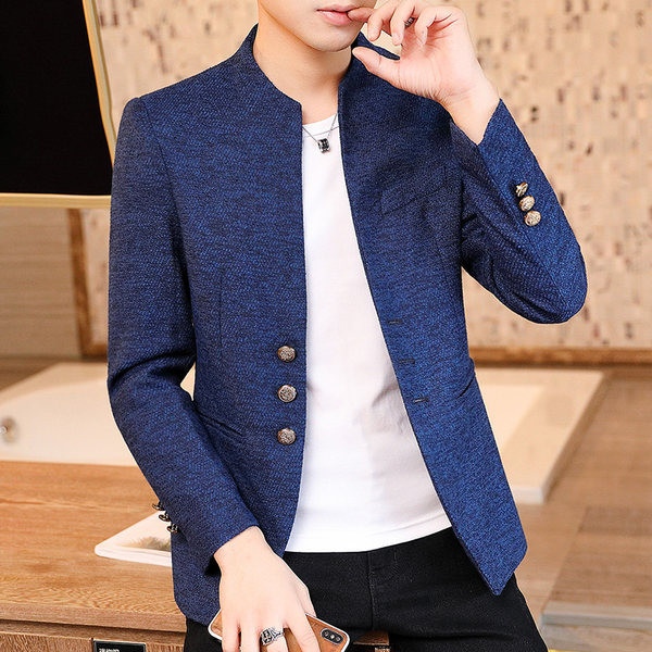 Jachetă modernă pentru bărbați în două culori