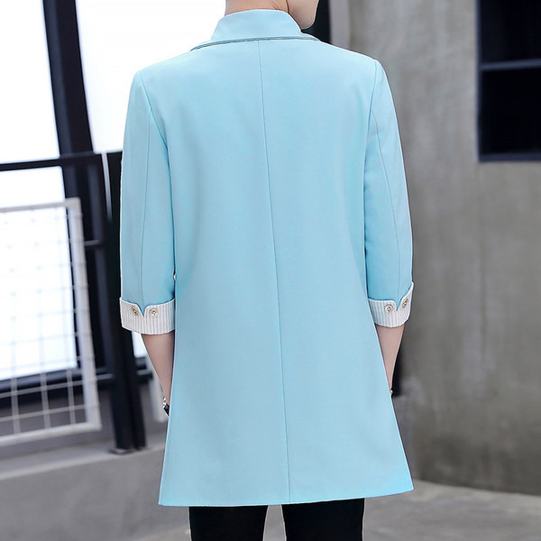 Jachetă casual pentru bărbați cu fermoar și guler