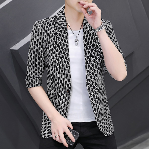 Jachetă de primăvară model montată cu mânecă 3/4