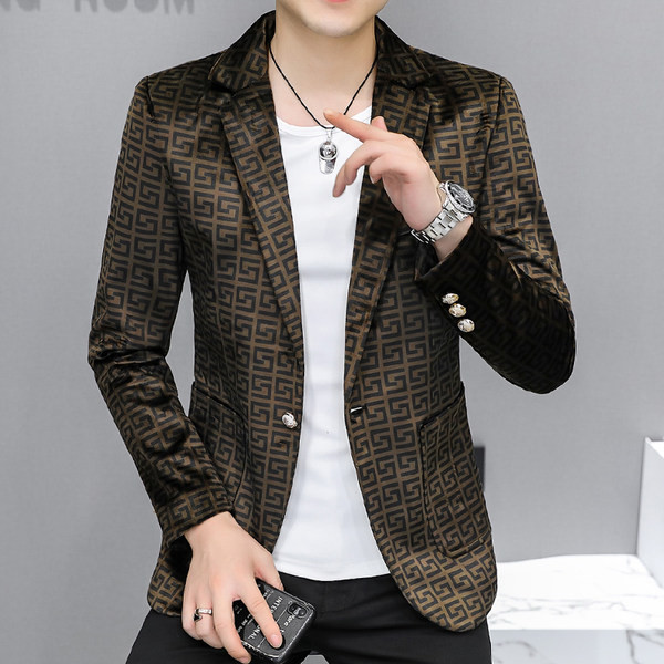 Model nou de jachetă pentru bărbați cu mânecă lungă la modă