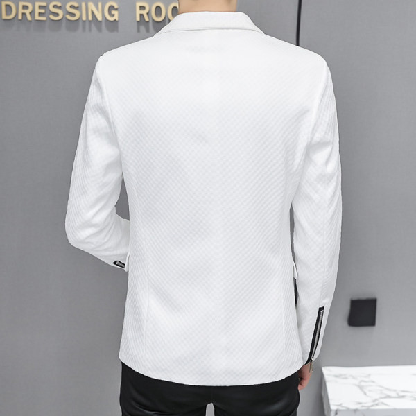 Jachetă casual pentru bărbați, în două culori, cu fermoar