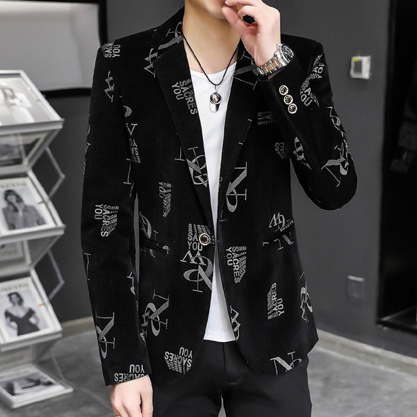 Geaca de barbati model nou negru cu inscriptii