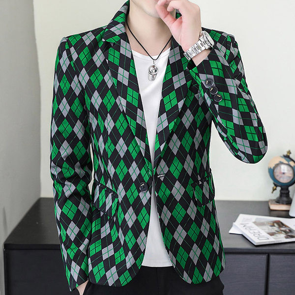 Geaca de barbati model nou cu forme geometrice