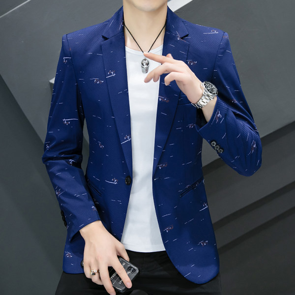 Jachetă slim fit casual pentru bărbați