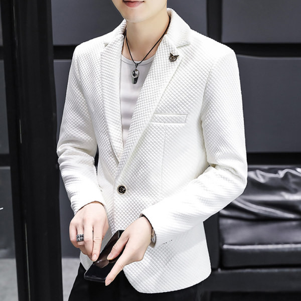 Geaca barbati model curata cu element decorativ metalic