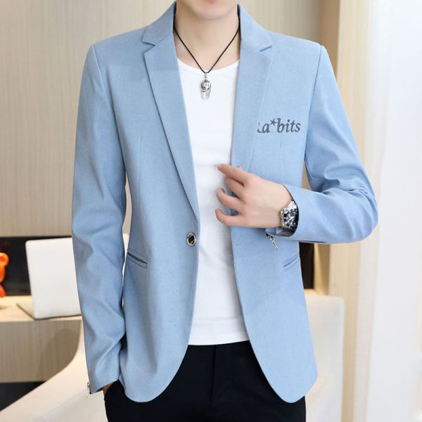 Jachetă bărbătească la modă cu mânecă lungă și fermoar