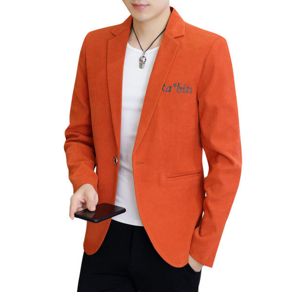 Jachetă bărbătească la modă cu mânecă lungă și fermoar